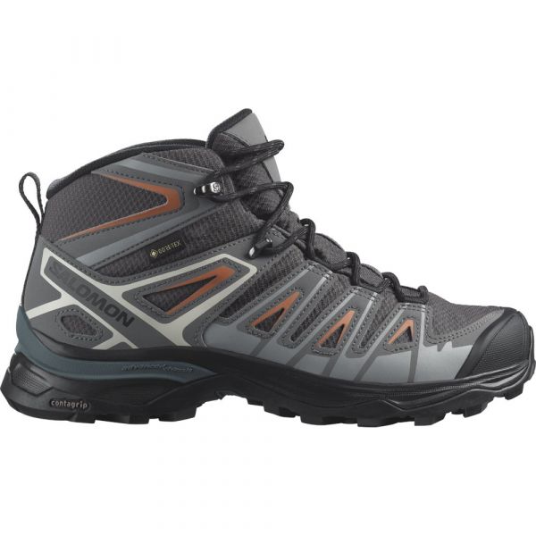 Salomon X Ultra Pioneer Mid Goretex Hiking Shoes Cinzento 42 Mulher