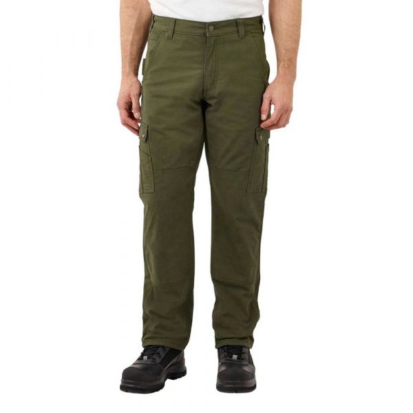 Carhartt Rugged Flex Fleece Lined Relaxed Fit Cargo Pants Verde 36 / 36