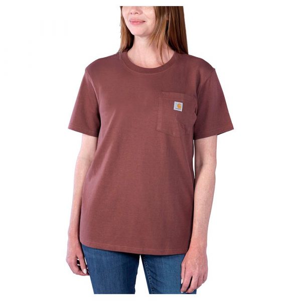 Carhartt Workwear Pocket Short Sleeve T-shirt Roxo L