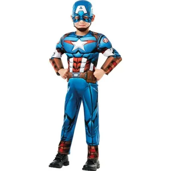 Rubies Disfarce Capitão America 5-6 Anos