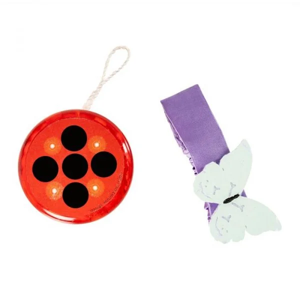 Rubies UK Conjunto de Pulseira & Yo-Yo com Luz Ladybug 2 un. - 310301549