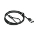 Lenovo 4XE1F30277 cadeado antirroubo Preto 1,8 m