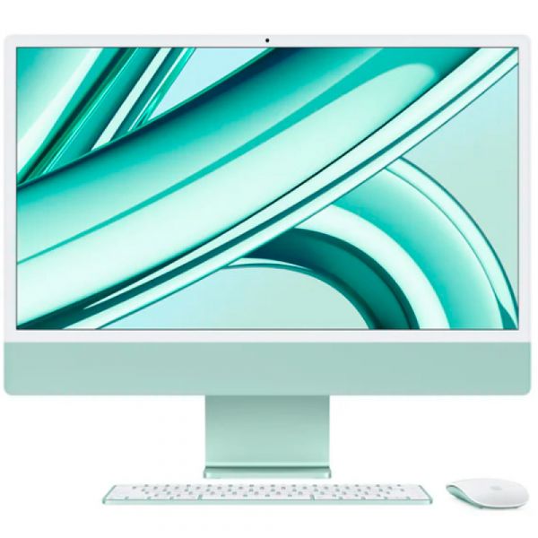 Apple iMac 24" M4 CPU 8-core GPU 8-core SSD 256GB 16GB RAM Verde