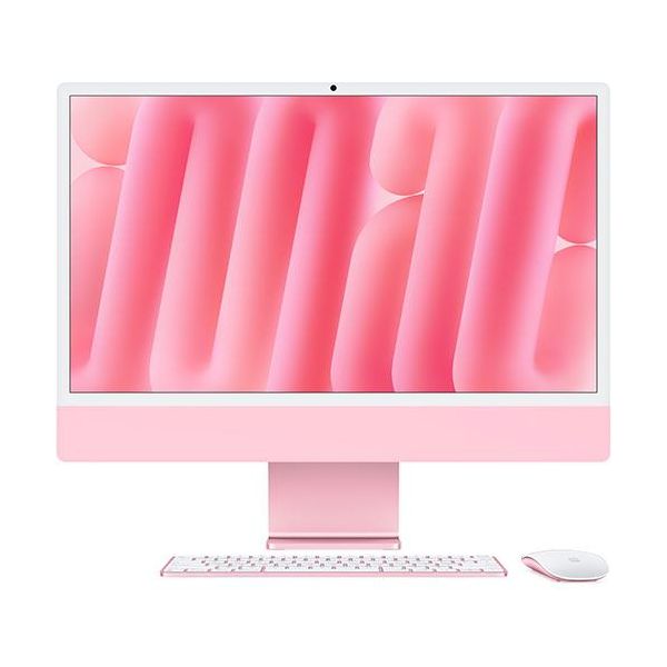 Apple iMac 24" M4 CPU 10-core GPU 10-core SSD 512GB 16GB RAM Rosa