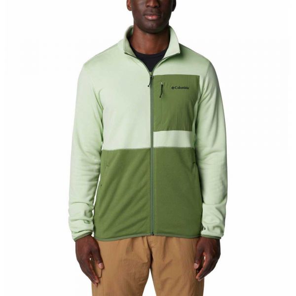 Columbia Hike(TM) Full Zip Sweatshirt Verde XL Homem