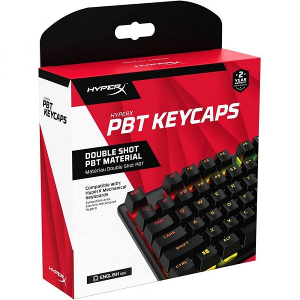 HyperX Conjunto de Teclas PBT Preto