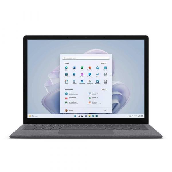 Microsoft Surface Laptop 5 Alcântara Intel Evo Core i5-1235U/8GB/256GB SSD/13.5" Touch W11 (Teclado Espanhol)