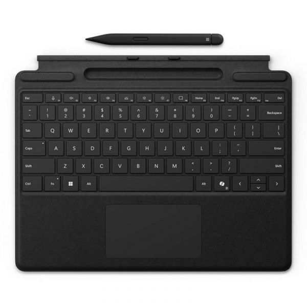 Teclado Microsoft para Surface Pro com caneta Slim (2ª edição) espanhol QWERTY preto