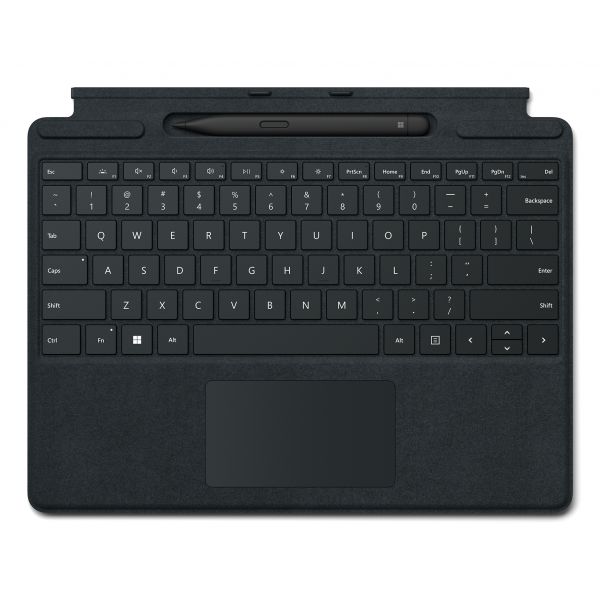 Microsoft Surface Pro 10 Type Cover Rato Espanhol Preto