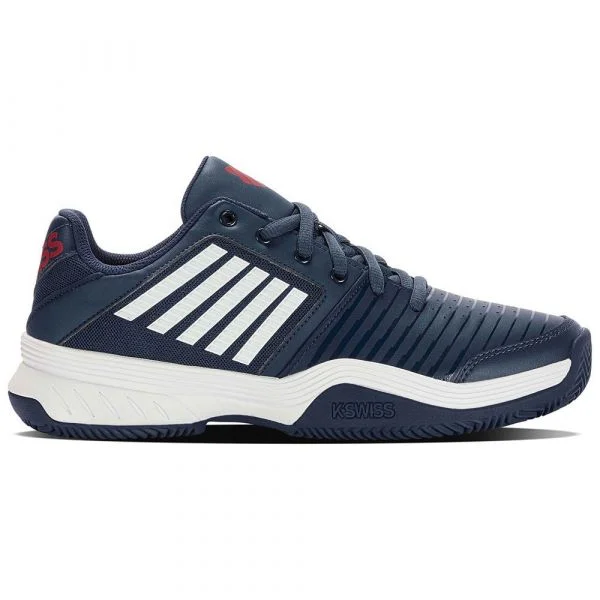 K-swiss Court Express Hb Clay Shoes Azul 40 Homem