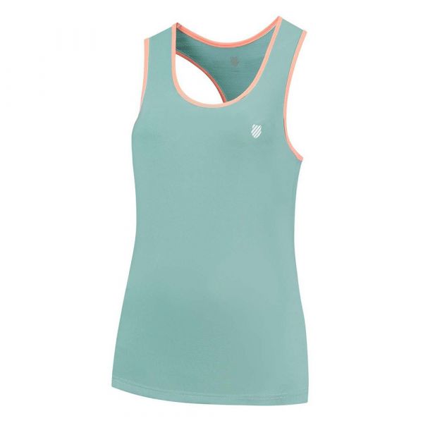 K-swiss Hypercourt Speed 4 Sleeveless T-shirt Verde L Mulher