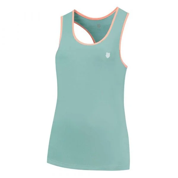 K-swiss Hypercourt Speed 4 Sleeveless T-shirt Verde M Mulher