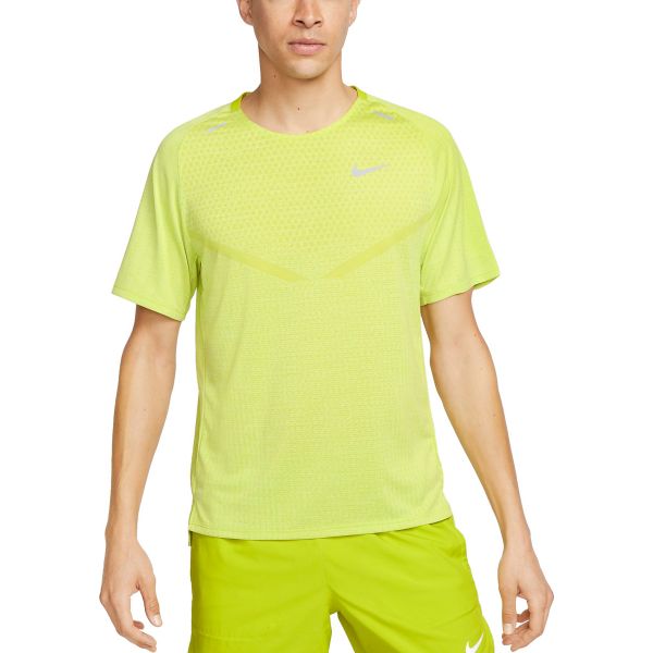 Nike T-shirt Homem M Nk Dfadv Techknit Ultra Ss dm4753-308 XL Amarelo