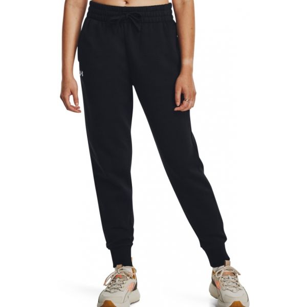 Under Armour Calças Mulher Ua Rival Fleece Jogger-blk 1379438-001 S Preto