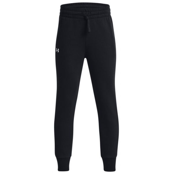 Under Armour Calças Ua Rival Fleece Joggers-blk 1379525-001 Ysm Preto
