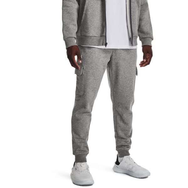 Under Armour Rival Fleece Cargo Joggers Cinzento XS / Regular Homem