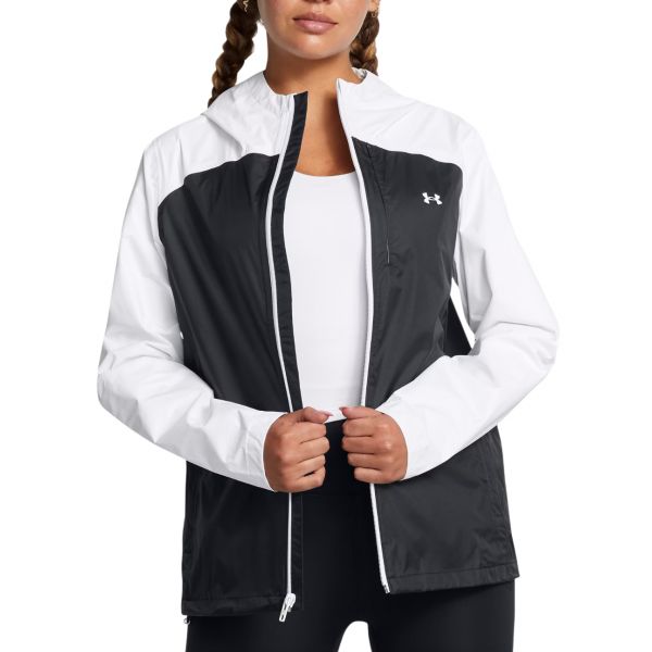Under Armour Casaco com Capuz Cloudstrike Colorblock Jkt 1381882-001 L Preto