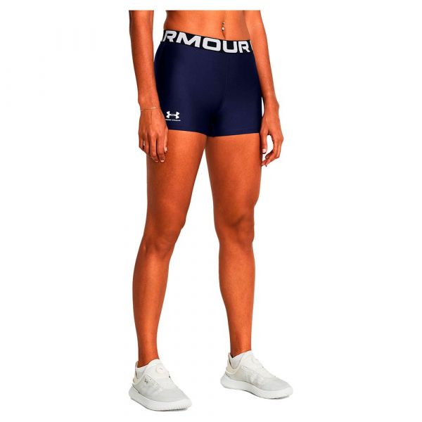 Under Armour Hg Authentics 3in Short Leggings Azul XL Mulher