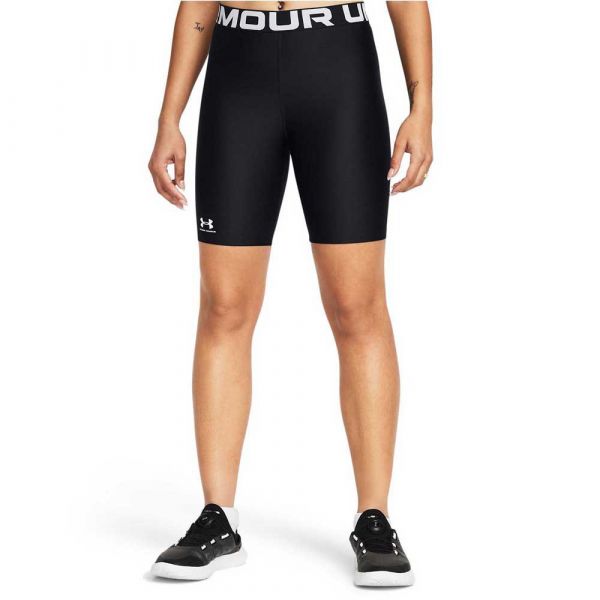 Under Armour Hg Authentics 8in Short Leggings Preto XS Mulher