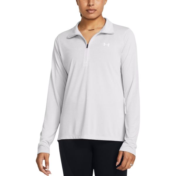 Under Armour Sweatshirt Tech 1/2 Zip- Twist 1384225-014 S Cinzento