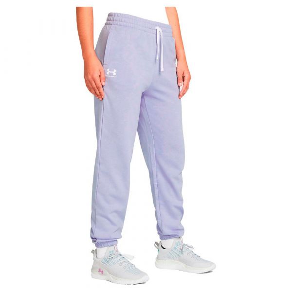 Under Armour Rival Terry Joggers Azul M / Regular Mulher