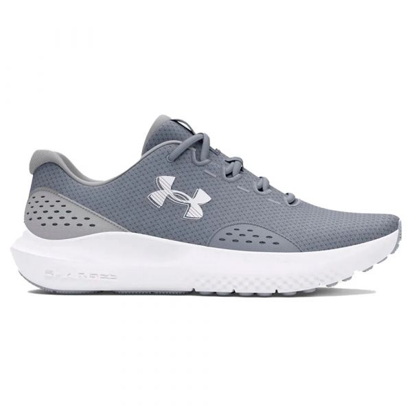 Under Armour Sapatilhas de Running Charged Surge 4 Steel / Mod Gray / White 48 1/2