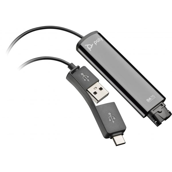 Default Adaptador de Áudio USB-C/USB-A Quick Disconnect 786C6AA Preto