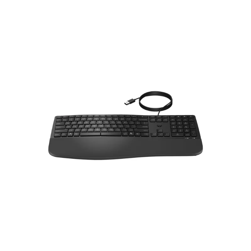 Teclado com fio HP 485 Comfort Preto