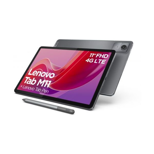 Lenovo Tab M11 LTE 11" 4GB 128GB SSD - ZADB0034SE