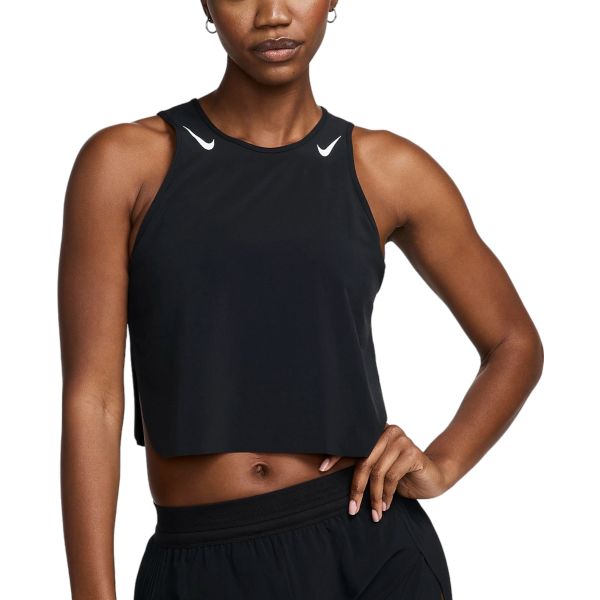 Nike Camisola de Alças Aeroswift fn2713-010 L Preto