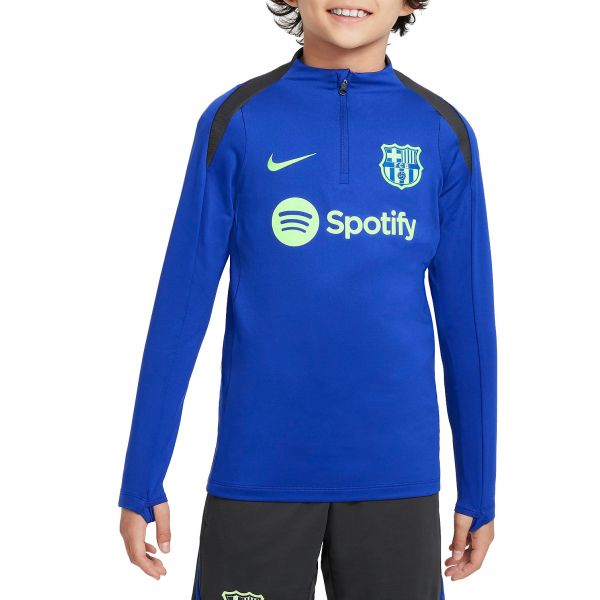 Nike Camisola Fcb Y Nk Strk Drill Top K3R fq2636-418 L (147-158 cm) Azul