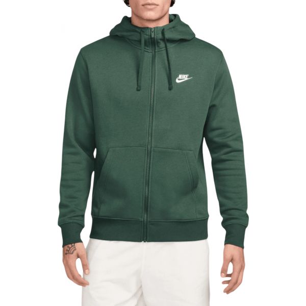 Nike Sweatshirt com Capuz M Nsw Club Hoodie Fz Bb bv2645-323 M Verde