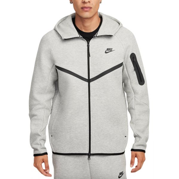 Nike Sweatshirt com Capuz M Nk Tch Flc Fz Wr Hoodie hv0949-063 XL Cinzento