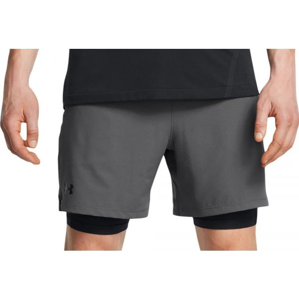 Under Armour Calções Ua Vanish Woven 2in1 Sts-gry 1373764-025 L Cinzento