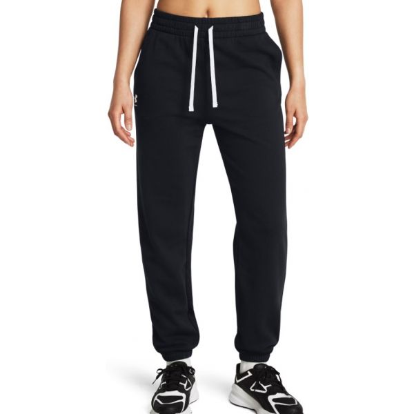 Under Armour Calças Ua Rival Terry Jogger-blk 1382735-002 S Preto