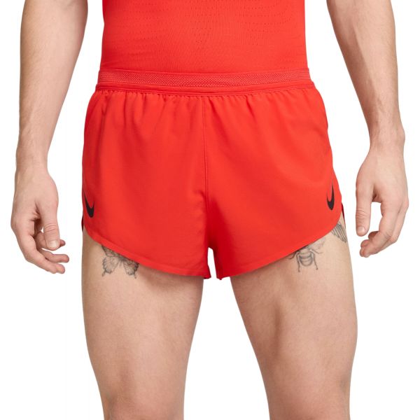 Nike Calções Aeroswift 2inch fn3349-696 XL Vermelho