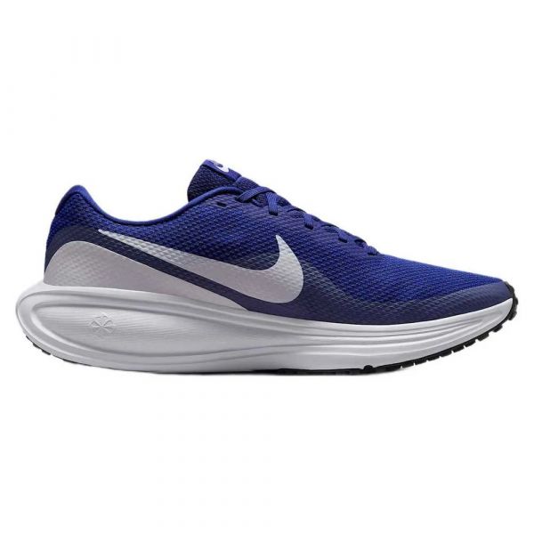 Nike Sapatilhas de Running Revolution 8 Deep Royal Blue / Mundial Indigo / Black / White 45