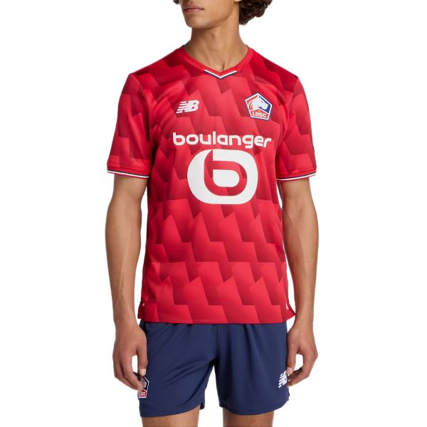 New Balance Camisa Losc Lille Home Jersey 2025/26 mt230454-hme XL Vermelho