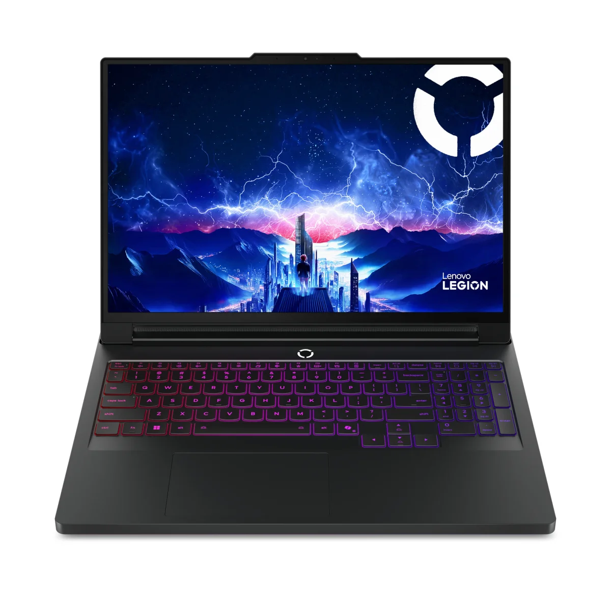 Lenovo Legion Pro 7 16IAX10H Intel Core Ultra 9 275HX Computador portátil 40,6 cm (16″) WQXGA 64 GB DDR5-SDRAM 1 TB SSD NVIDIA GeForce RTX 5080 Wi-Fi 7 (802.11be) Windows 11 Home Português Preto