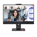 Monitor Lenovo 23.8" ThinkVision T24-4v FHD 120Hz Webcam Speakers HDMI VGA DisplayPort USB-C HUB Eclipse Black