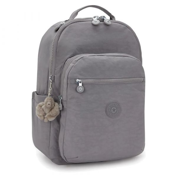 Kipling Mochila Seoul 27l Inviting Grey One Size