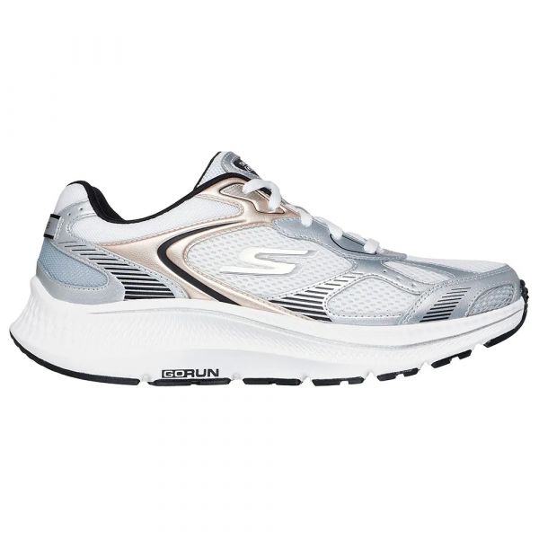 Skechers Sapatilhas de Running Go Consistent 2.0 Volt White Leather / Silver Trim 36