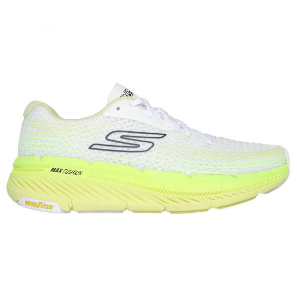 Skechers Sapatilhas de Running Max Cushioning Premier 2.0 White And Lime Textile / Synthetic 42