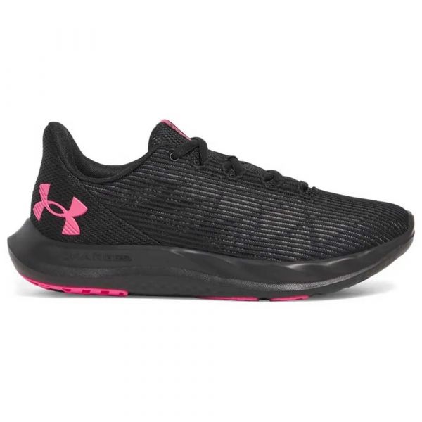 Under Armour Sapatilhas de Running Charged Speed Swift Black / Super Pink 42 1/2