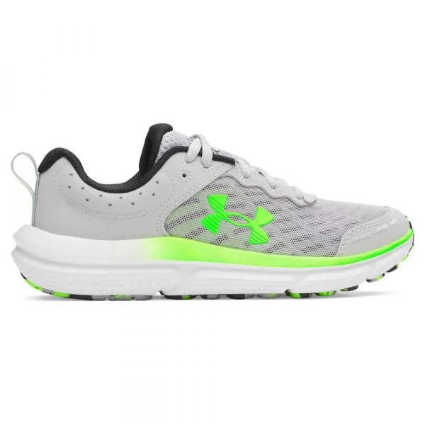 Under Armour Sapatilhas de Running Assert 10 Gray / Hyper Green 38
