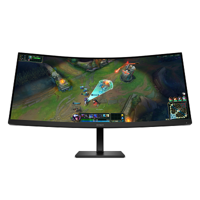 Monitor HP 34" OMEN 34c G2 WQHD 180Hz 1ms HDMI DP Curvo