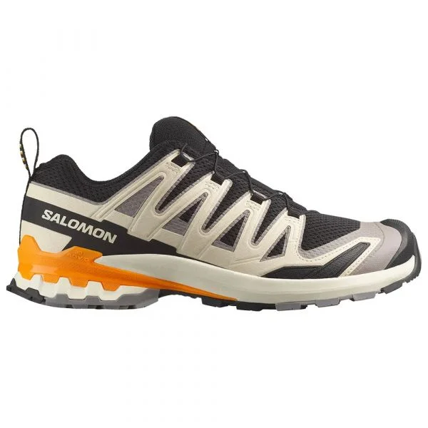 Salomon Sapatilhas de Trail Running Xa Pro 3d V9 Black / Gull / Turmeric 43 1/3