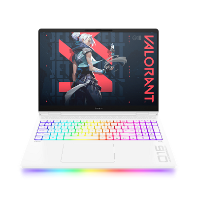 HP OMEN MAX Gaming Laptop 16-ah0023np Intel Core Ultra 9 275HX Computador portátil 40,6 cm (16") WQXGA 24 GB DDR5-SDRAM NVIDIA GeForce RTX 5080 Wi-Fi 6E (802.11ax) Windows 11 Home AI PC Branco