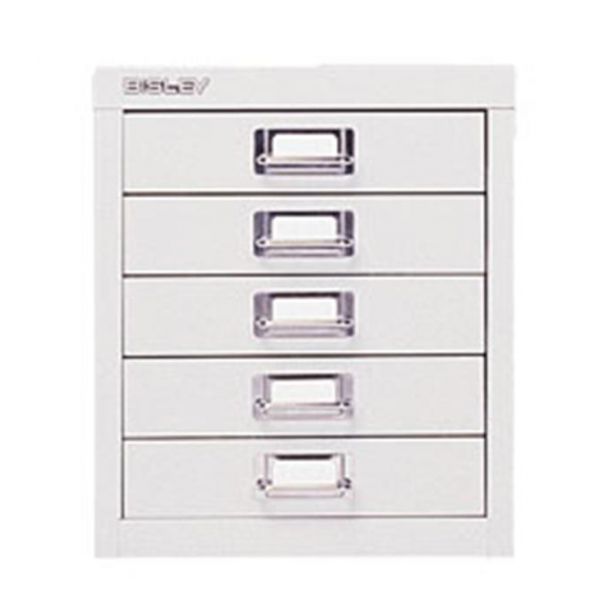Atlanta Módulo de Arquivo Metal 673x279x429mm 5 Gavetas Prata - ATL67031518