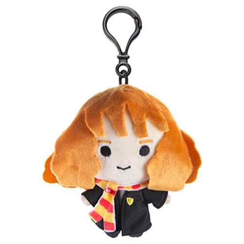 Porta-chaves Harry Potter Herminone em peluche velboa macio 12cm
